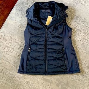 Black Michael Kors puffer vest brand new